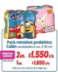 Calán - Pack Minishot Probiotico