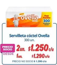 Servilleta Cóctel