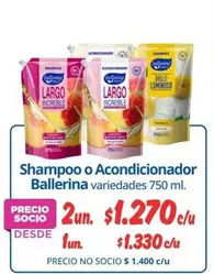 Ballerina - Shampoo O Acondicionador