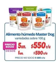 Master Dog - Alimento Húmedo