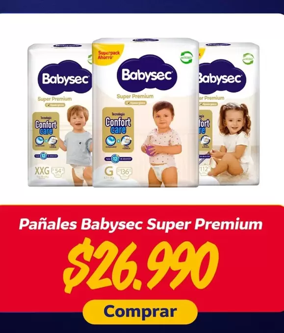 Babysec - Pañales Super Premium
