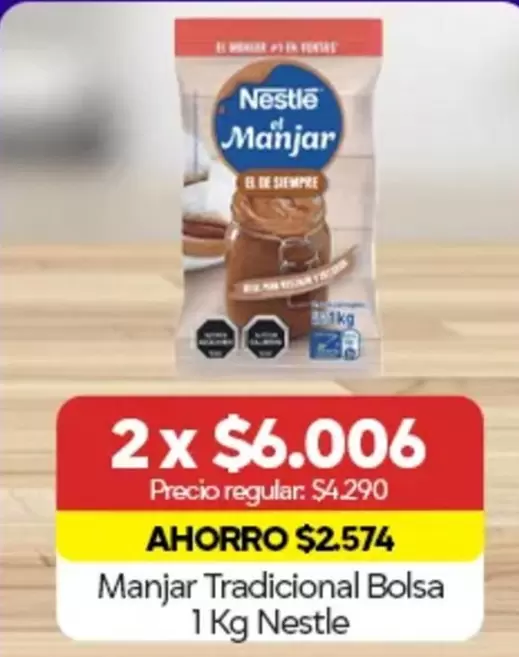 Nestlé - Manjar Tradicional Bolsa