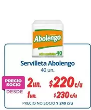 Abolengo - Servilleta Abelengo