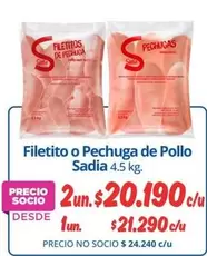 Sadia - Filetito O Pechuga De Pollo
