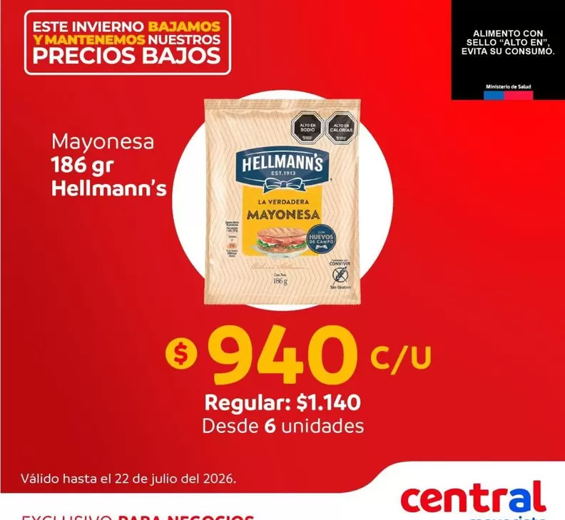 Hellmann's - Mayonesa