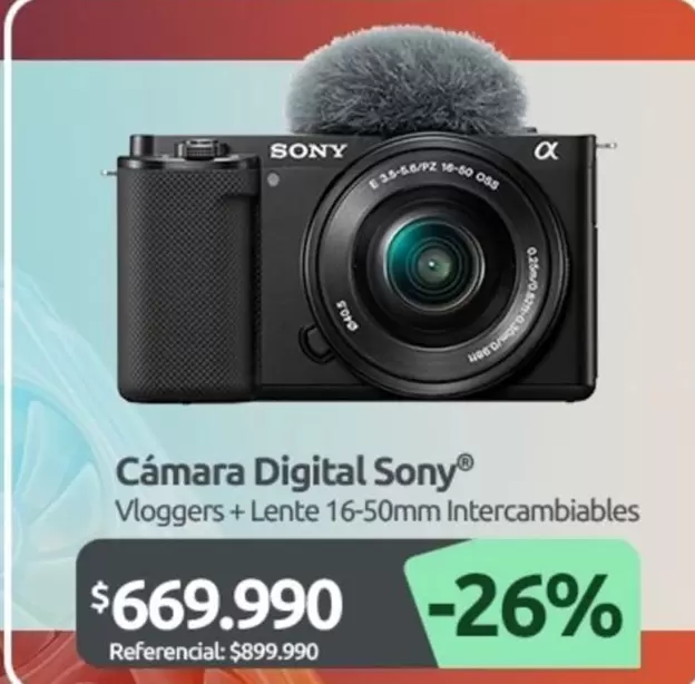 SONY - Cámara Digital