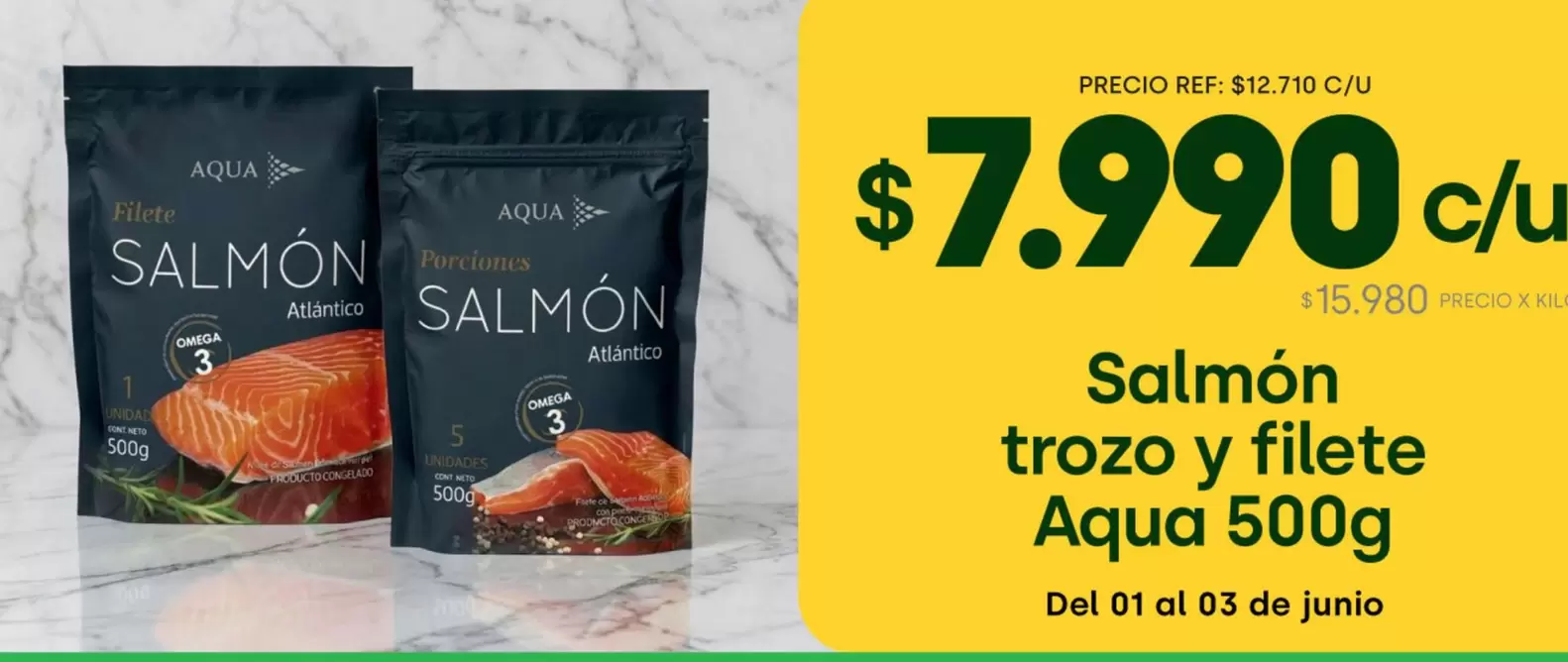 Omega - Salmon Trozo Y Filete