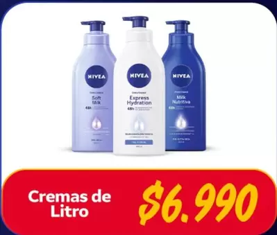 Nivea - Cremas De Litro