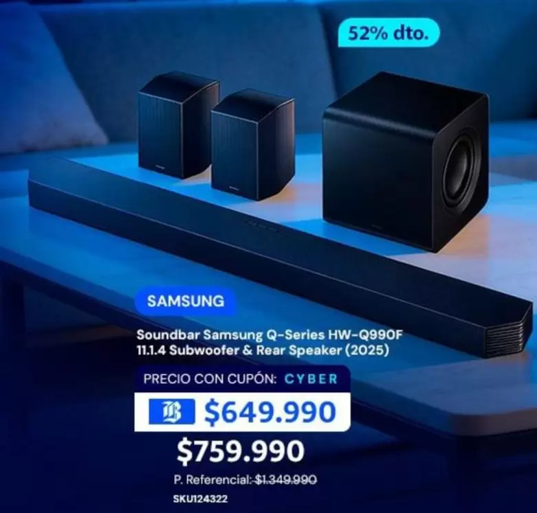 Samsung - Soundbar Q-Series HW-Q990F