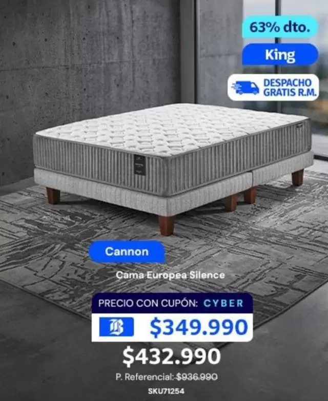 king - Cama Europea Silience