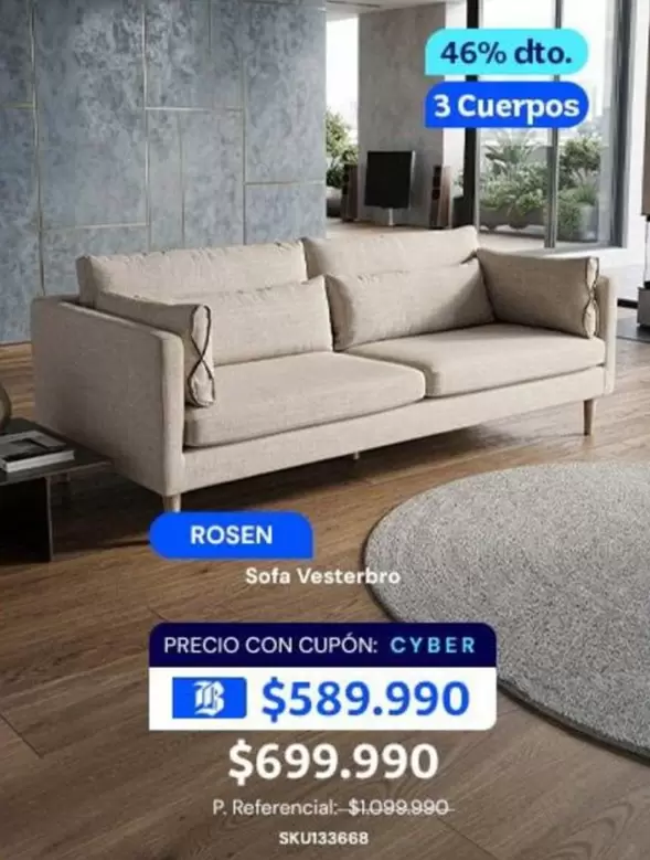 Rosen - Sofa Vesterbro