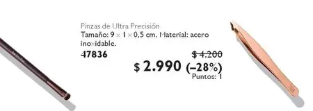 Pinzas De Ultra Precisión Tamano