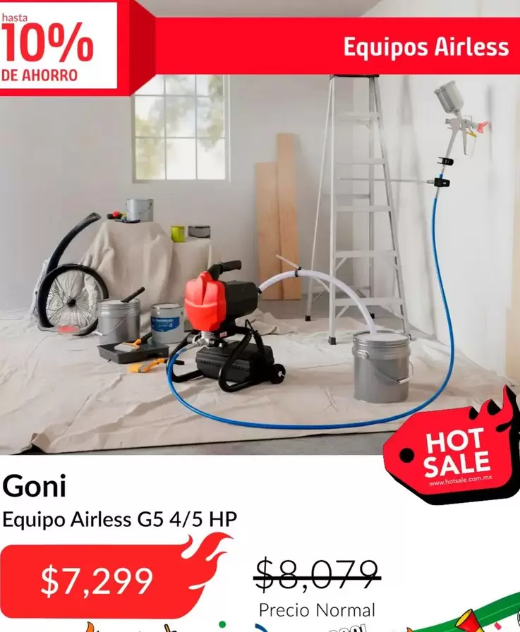 HP - Equipo Airless G5 4/5 Hp