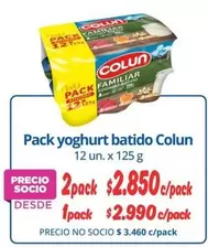 Colun - Pack Yoghurt Batido