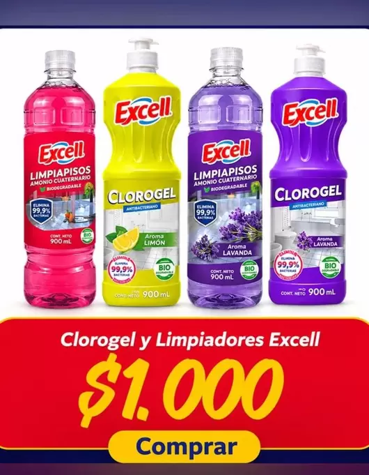 Excell - Clorogel Y Limpiadores