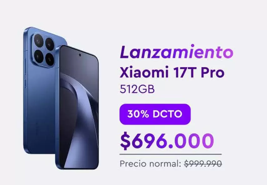 Xiaomi - Lanzamiento 17T Pro