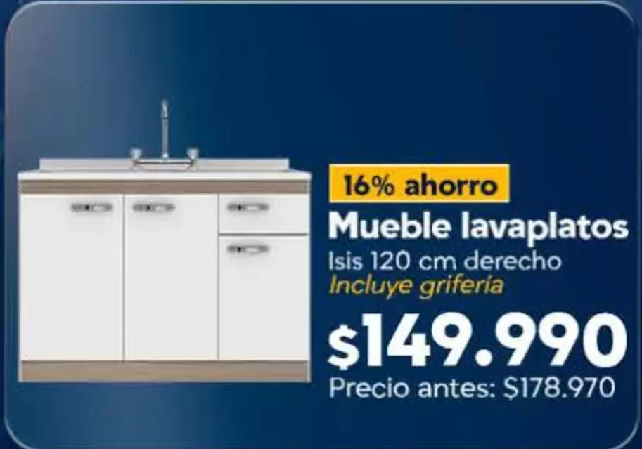 120 - Mueble Lavaplatos