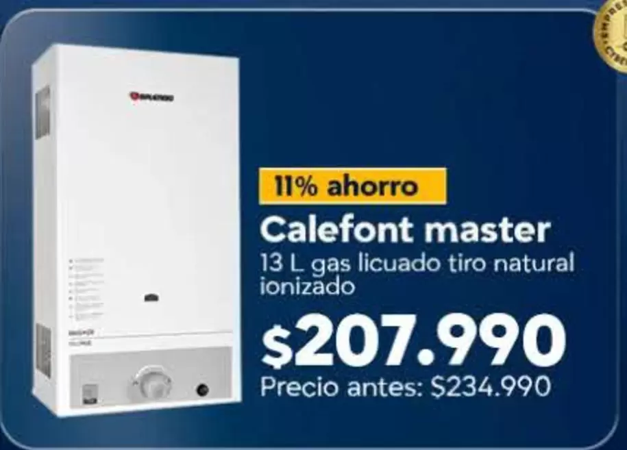 Calefont Master