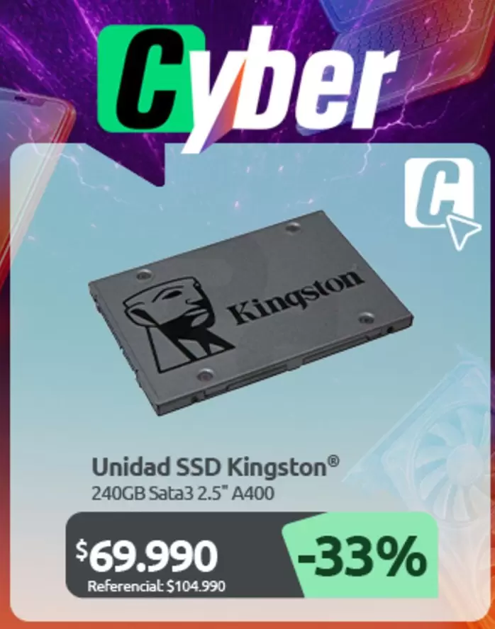 Kingston - Unidad Ssd