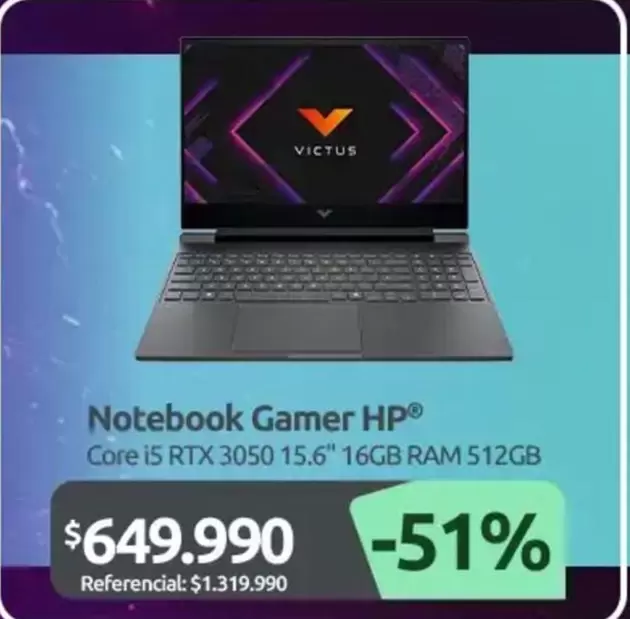 Notebook Gamer Hp