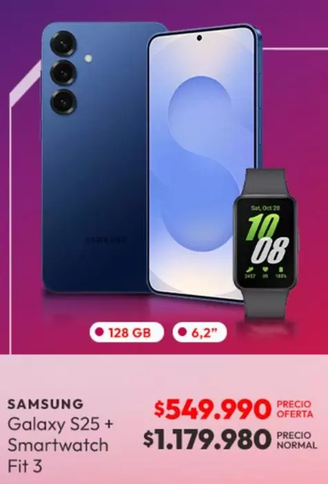 Samsung - Galaxy S25 + Smartwatch