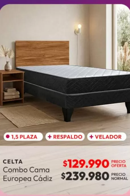 Celta - Combo Cama Europea Cadiz