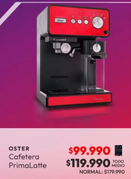Oster - Cafetera Primalatte