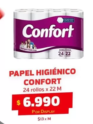 Confort - Papel Higienico