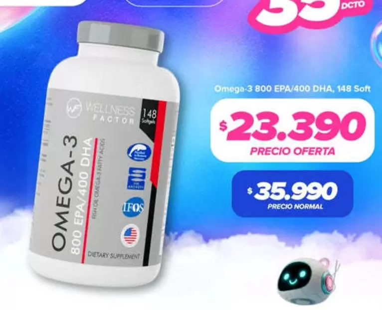 LEGO - Omega 3 800 Epa/400 Dha