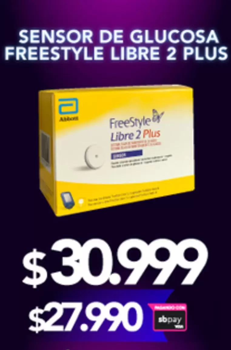 FreeStyle - Senser De Glucosa Freestyle Libre 2 Plus