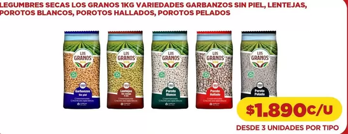 Legumbres Secas Los Granos