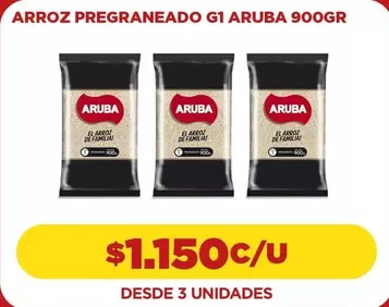 Aruba - Arroz Pregraneado G14a