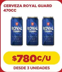 Royal - Cerveza Guard