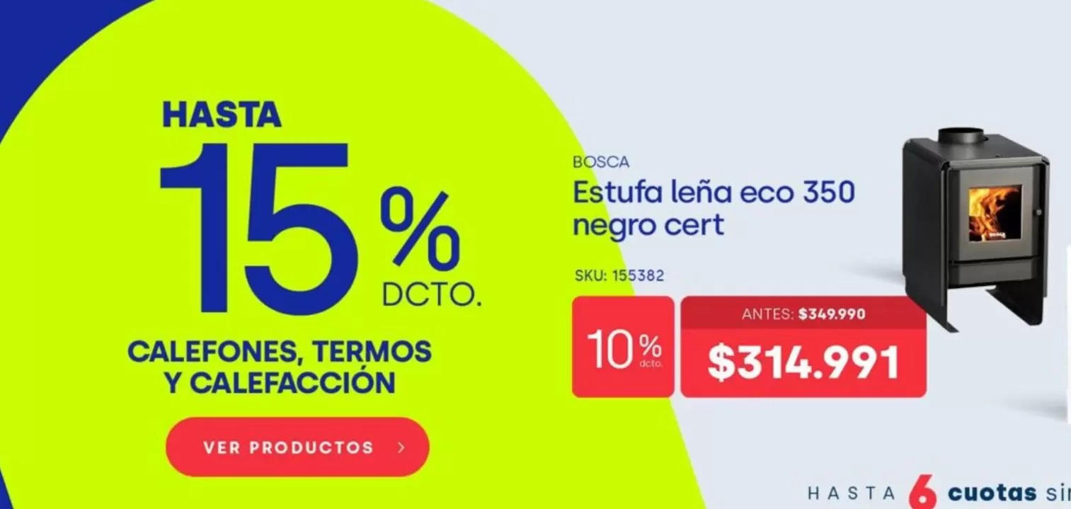 Bosca - Calefones, Termos Y Calefacción