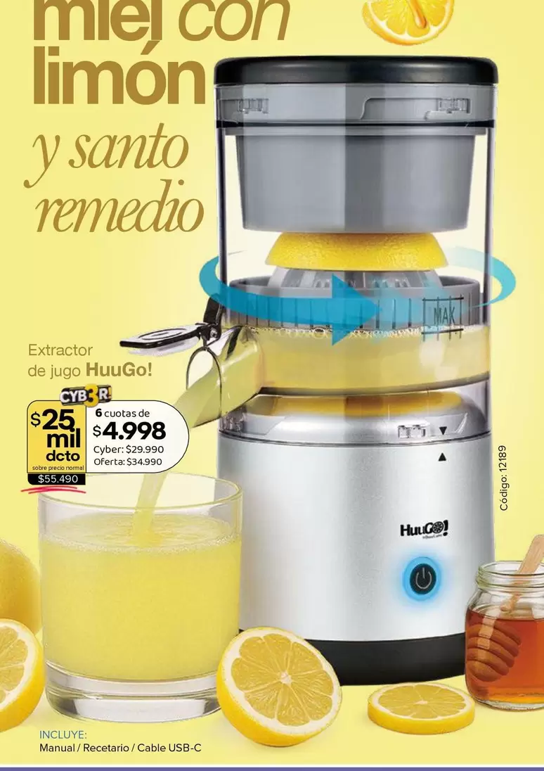 Extractor De Jugo Relleno