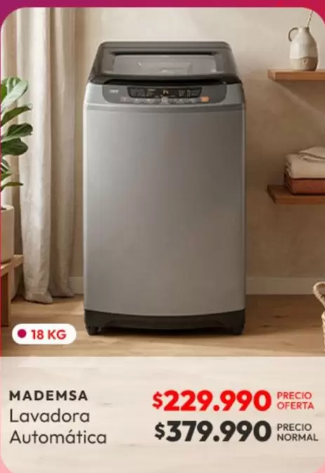 Mademsa - Lavadora Automatica