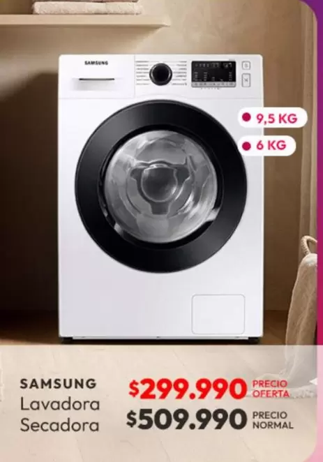 Samsung - Lavadora Secadora