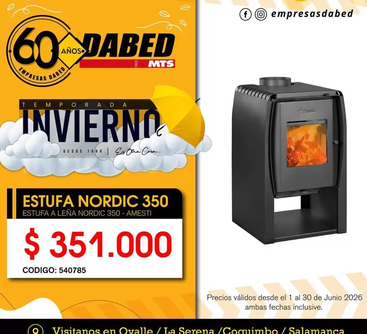 MTS - Estufa Nordic