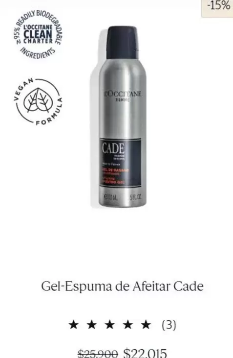 Clean - Gel-Espuma De Afeitar Cad
