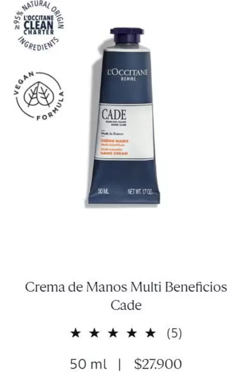 Clean - Crema De Manos Multi Beneficios
