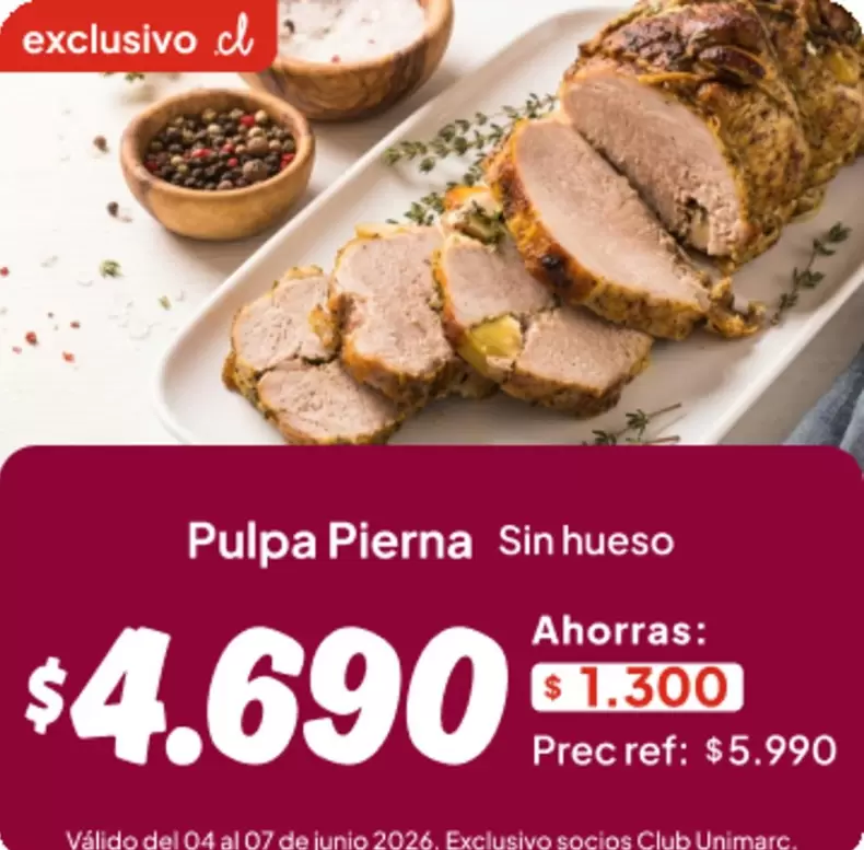 Club - Pulpa Pierna Sin Hueso