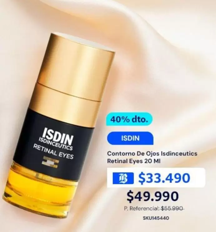 Isdin - Contorno De Ojos Isidences Retinal Eyes
