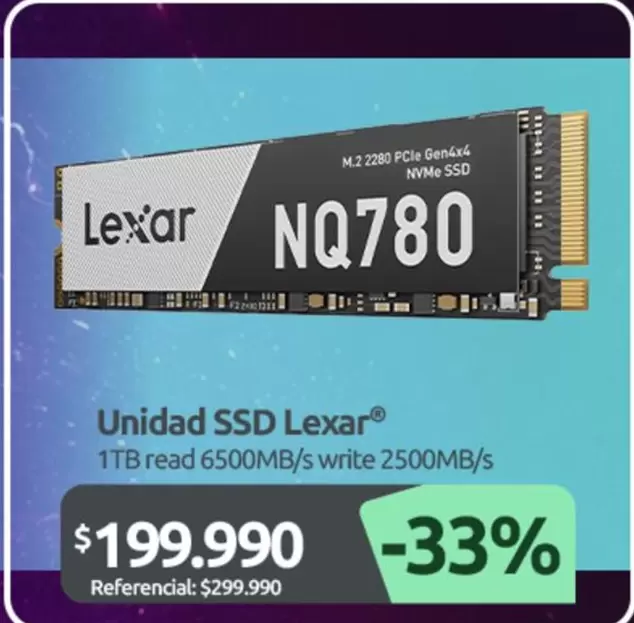 Lexar - Unidad Ssd