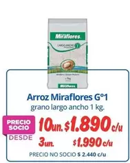 Miraflores - Arroz G° 1