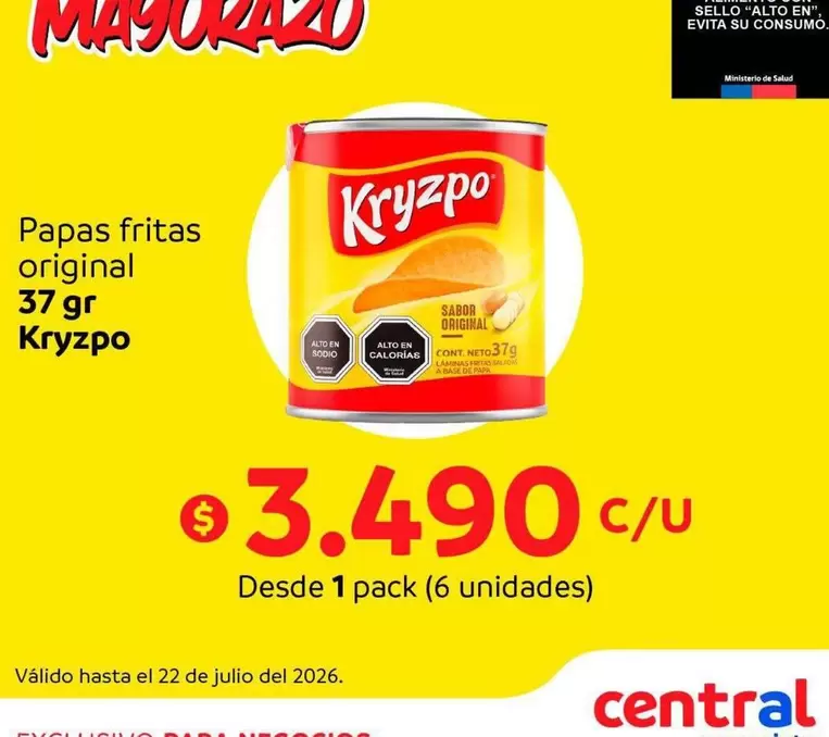 Kryzpo - Papas Fritas Original