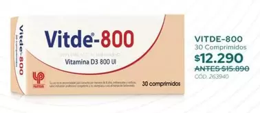 Vitamina D3 800 Ui