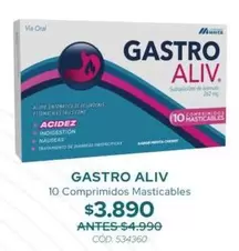 10 Comprimidos Masticables