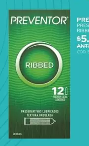 120 - Ribbed Preservativos Lubricados Tetuina Nordilada