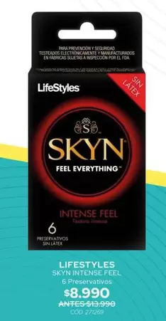 LifeStyles - Lifestyles Skyn Intense Feel