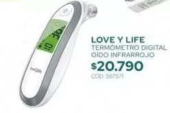 Termometro Digital Oido Infrarrojo